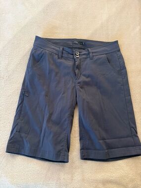 Prana Navy Blue Women's Bermuda Shorts